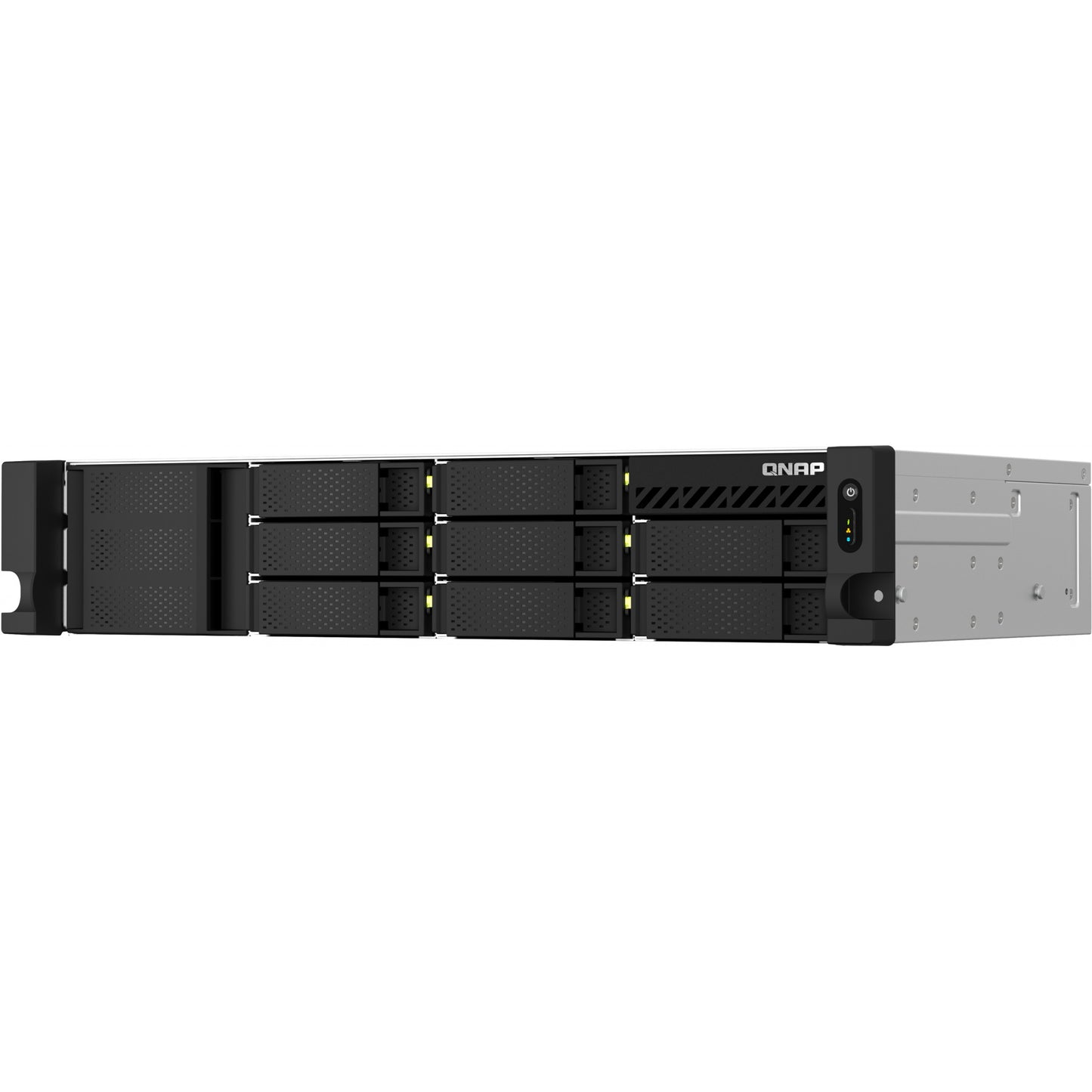 QNAP TS-864eU-RP-8G 2U 8-bay short depth 30,48cm 12Zoll rackmount NAS Intel Celeron N5095 quad-core 8GB 8x3.5/2.5 SATA 2x300W r PSU