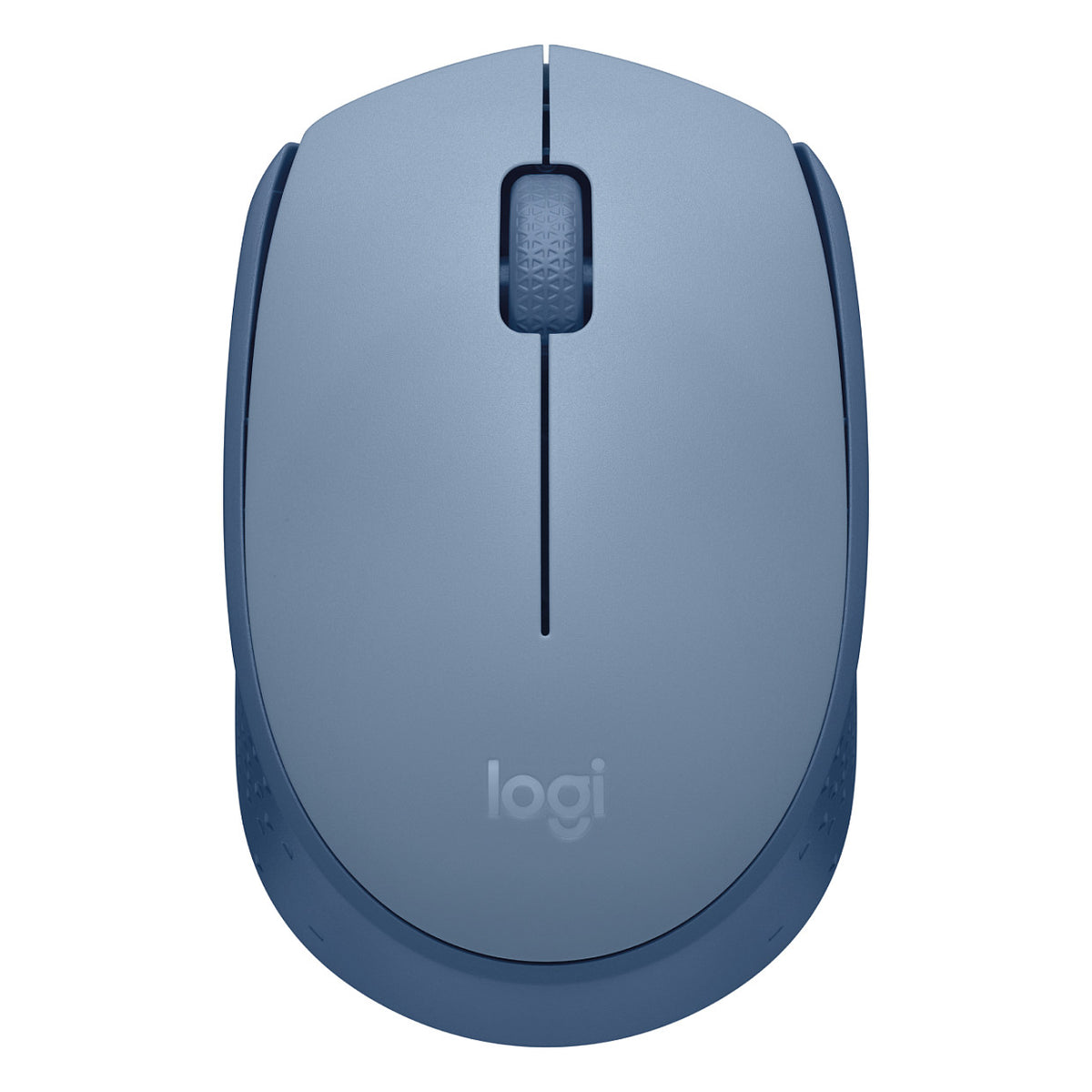 Logitech M171 Mouse right and left-handed optical 3 buttons wireless 2.4 GHz USB wireless receiver blue/grey