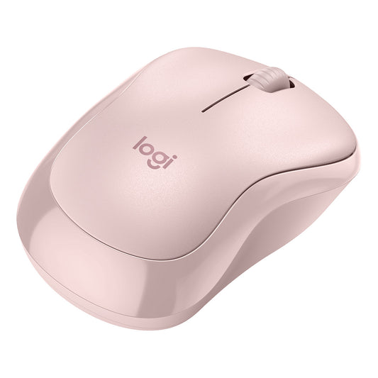 Logitech M240 Silent Mouse right and left-handed optical 3 buttons wireless Bluetooth rose