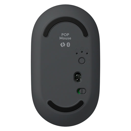 Logitech Pop Mouse with emoji - GRAPHITE