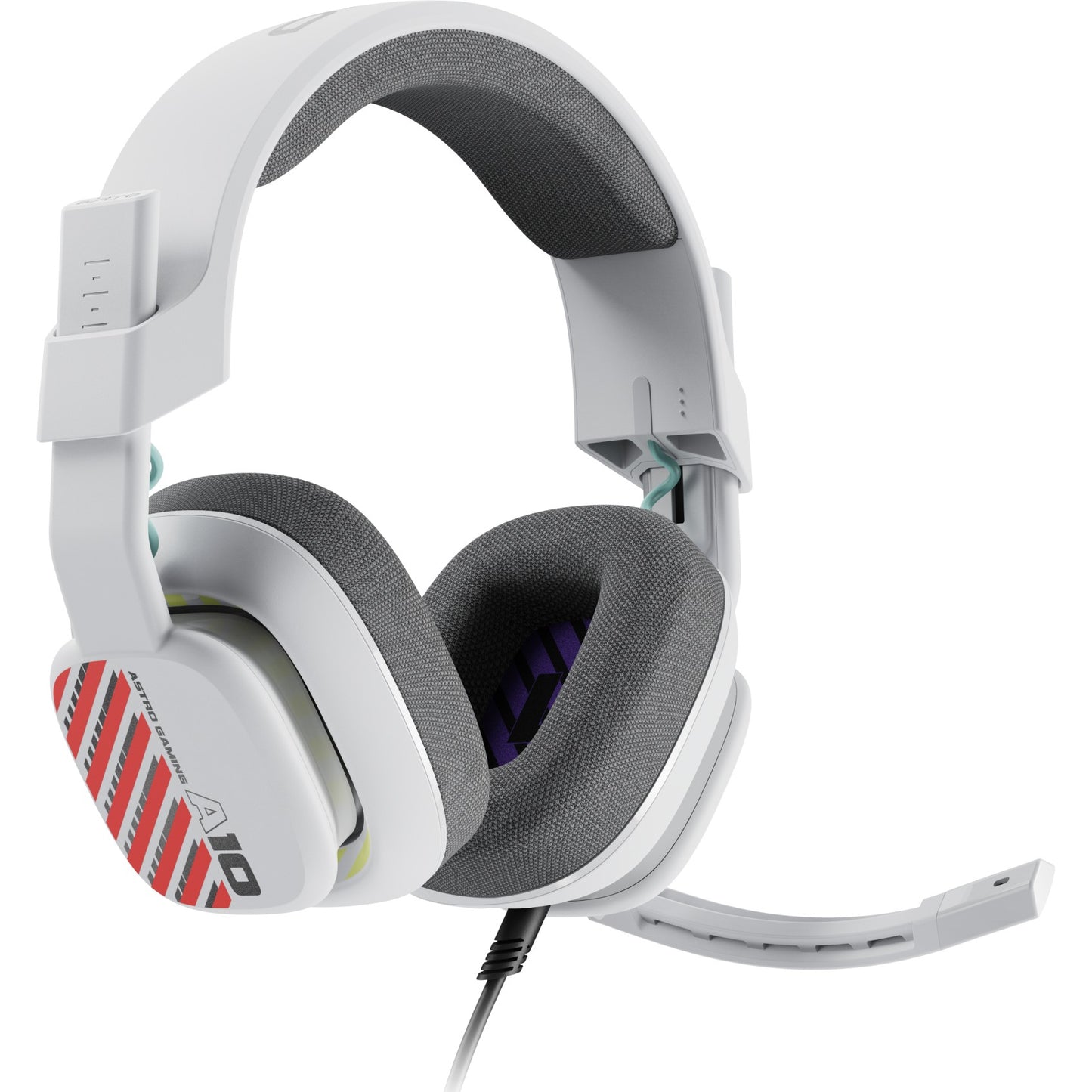 Logitech Astro Gaming A10 Gen 2 Headset full size wired 3.5 mm jack white/PS