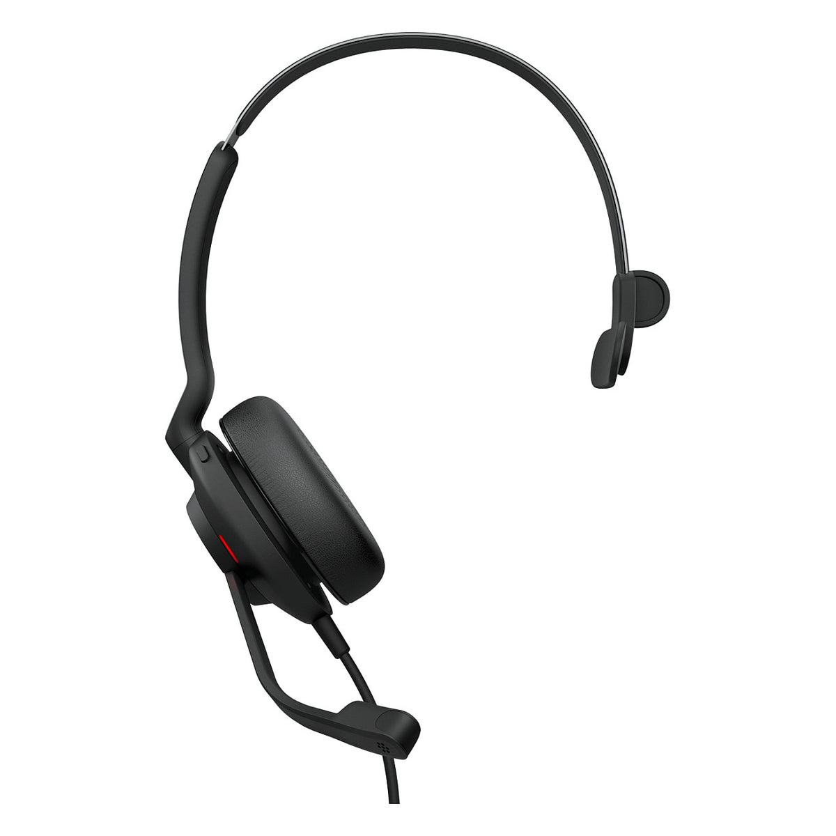 Jabra Evolve2 30 SE MS Mono Headset on-ear wired USB-A noise isolating Certified for Microsoft Teams