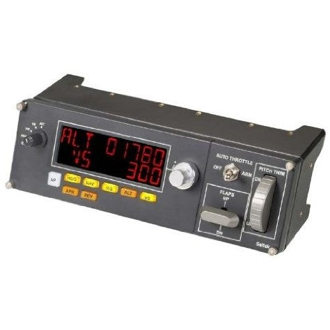 Logitech Multi Panel Flight simulator instrument panel wired for PC