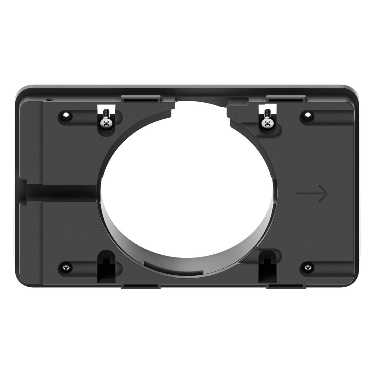 Logitech Mounting kit angle plinth reversible interface 14 viewing angle for meeting room scheduling system graphite