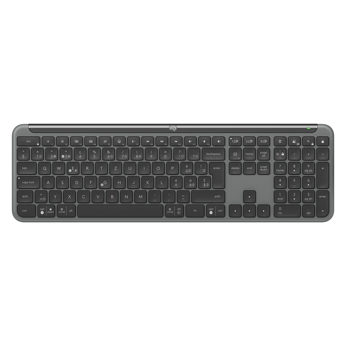 Logitech Signature Slim Combo MK950 for Business - Graphite - CENTRAL-419 (CH)