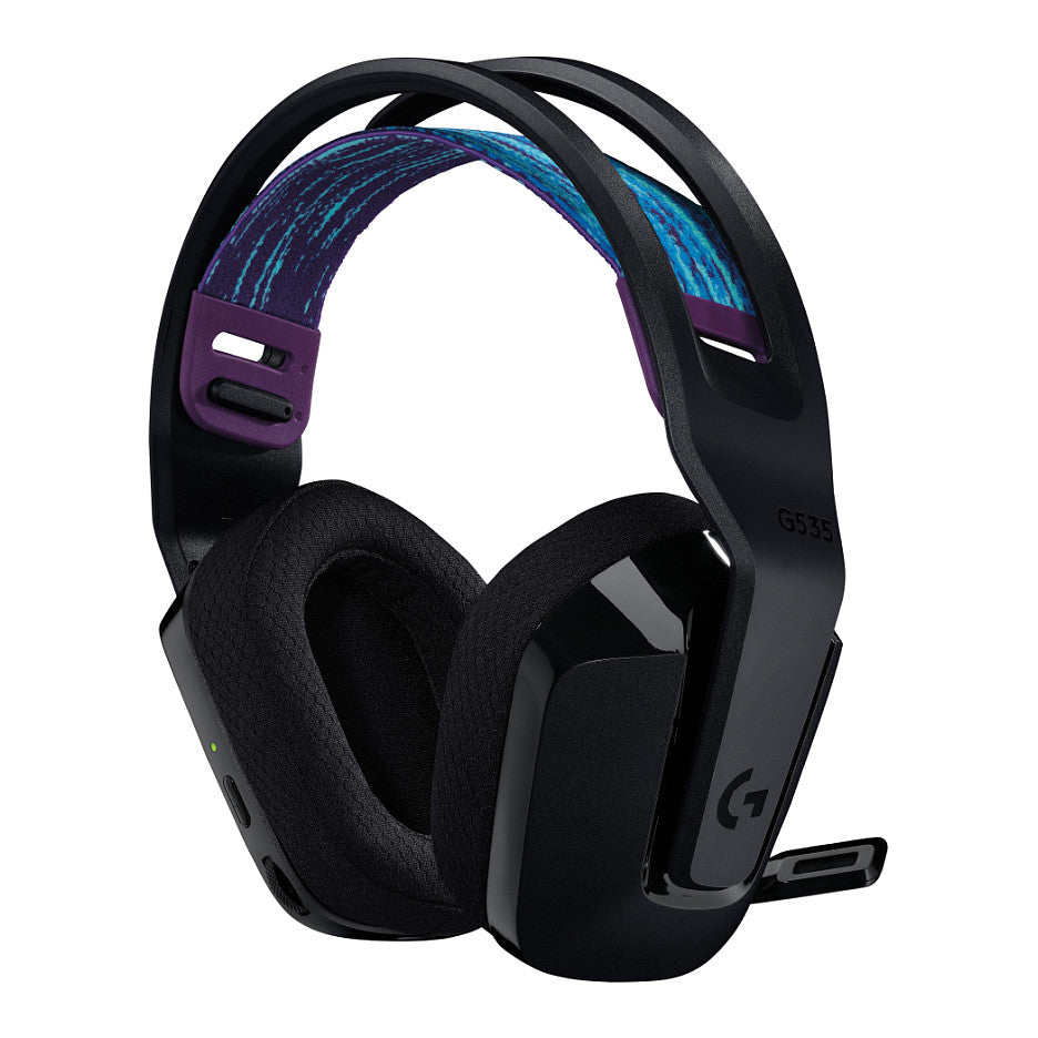 Logitech G G535 Lightspeed Wireless Gaming Headset Headset full size Lightspeed wireless black Discord Certified