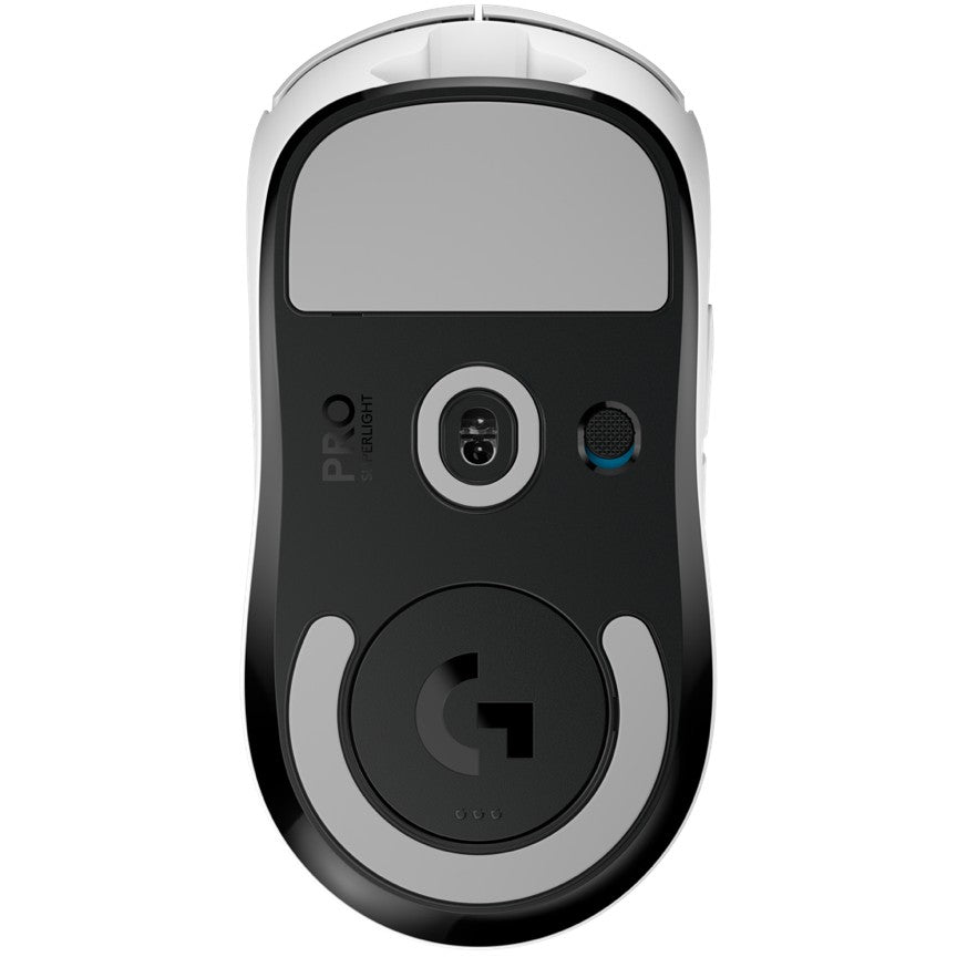 Logitech PRO X SUPERLIGHT Wireless Gaming Mouse Mouse optical 5 buttons wireless 2.4 GHz USB LIGHTSPEED receiver white