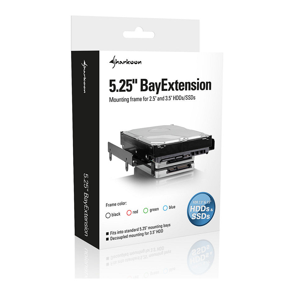Sharkoon 5.25 BayExtension Einb