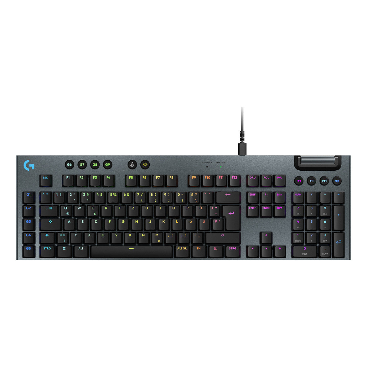 Logitech G915 X Wired Gaming Keyboard Black (DE)