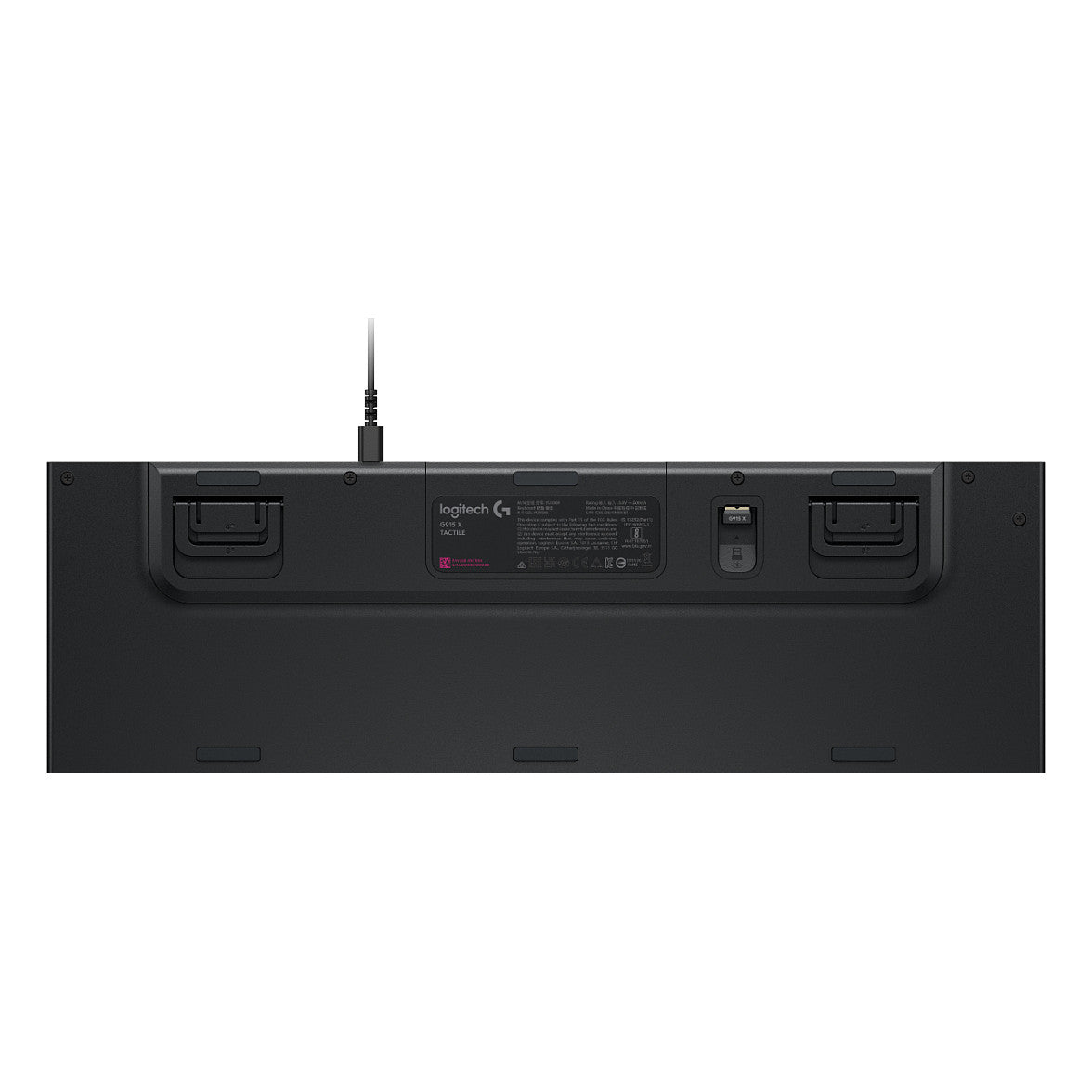 Logitech G915 X Wired Gaming Keyboard Black (DE)