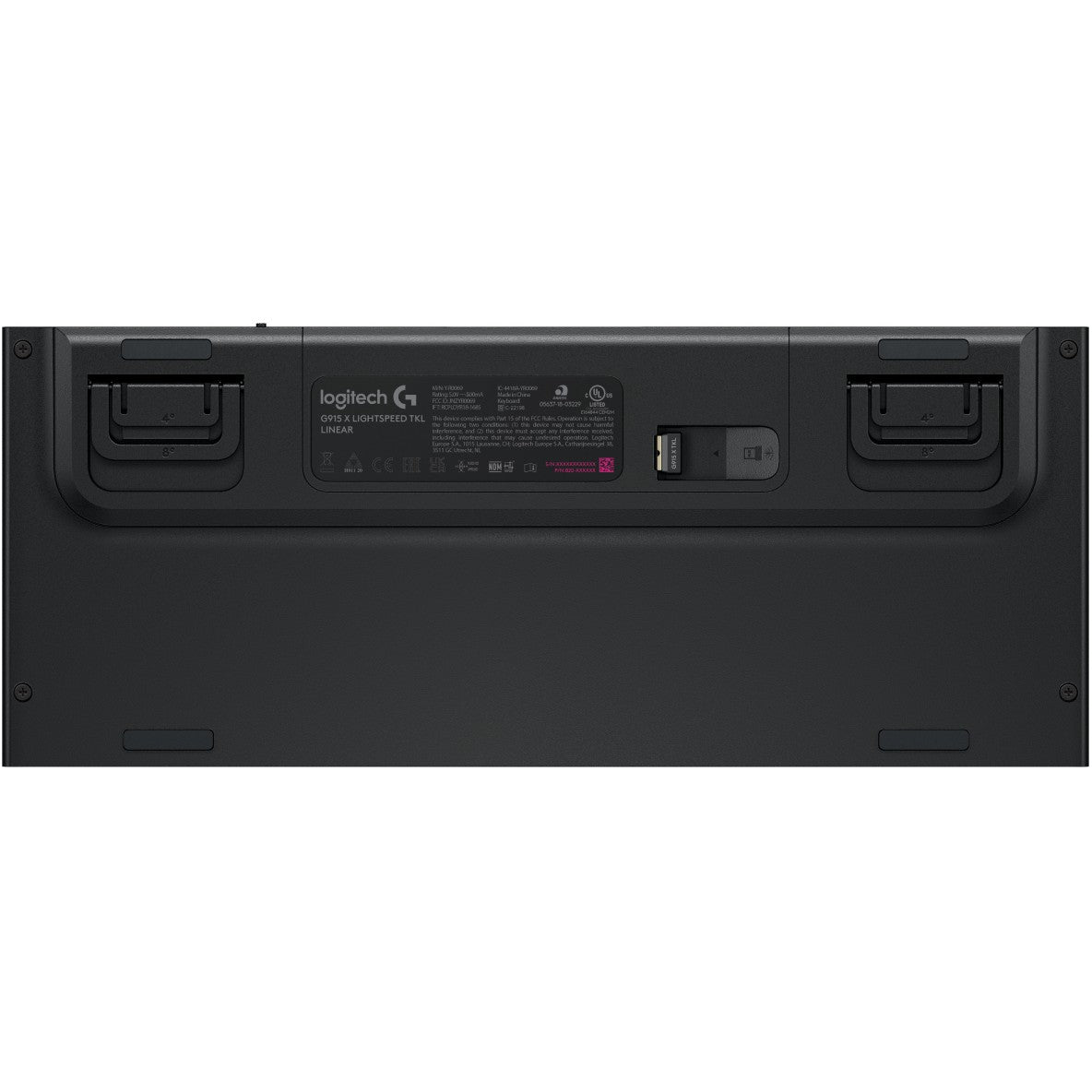 Logitech G915 X LIGHTSPEED TKL Wireless Gaming Keyboard Black (DE)