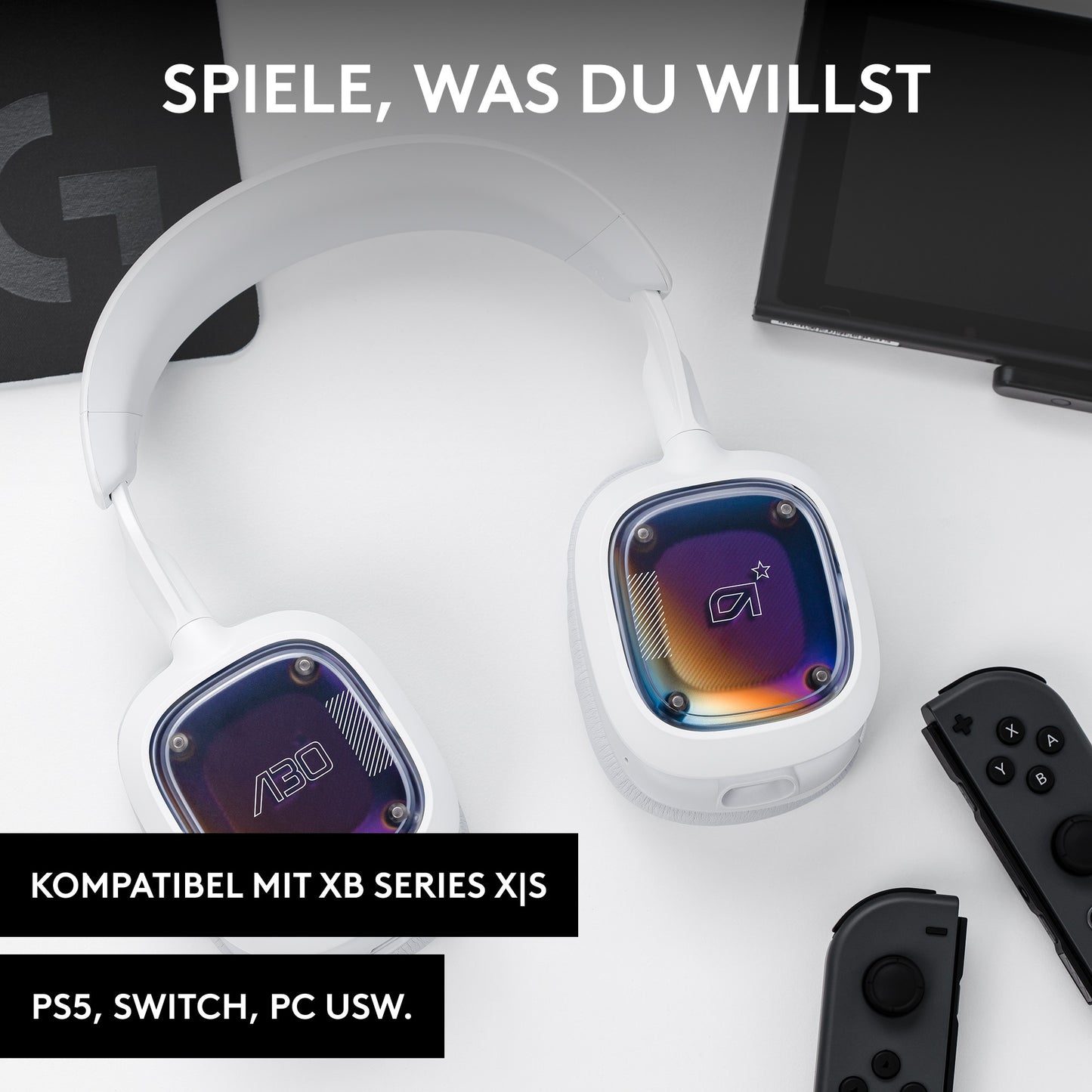 Logitech A30 - WHITE/PURPLE - EMEA
