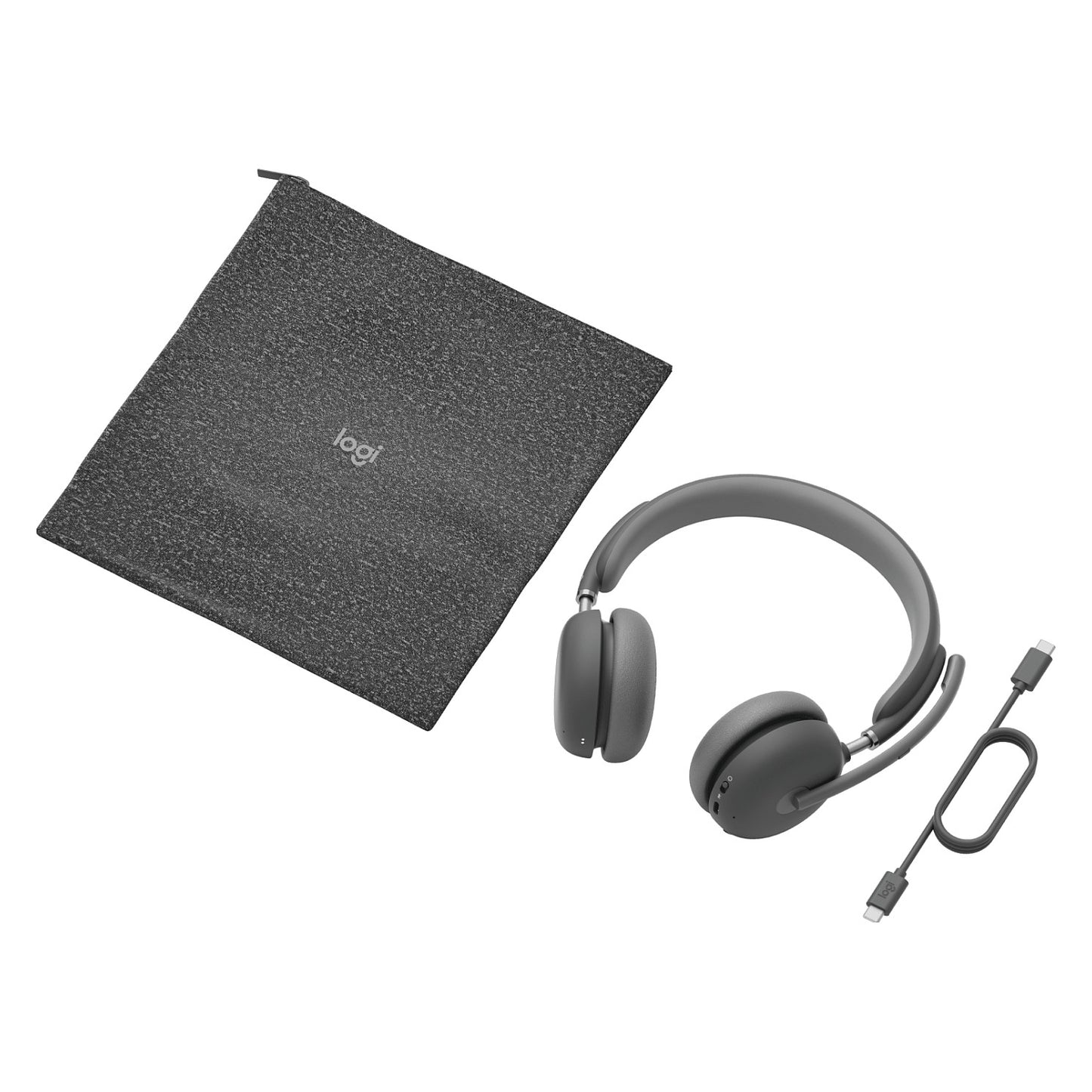 Logitech Zone Wireless 2 Headset Teams native Bluetooth - Graphite TEAMS