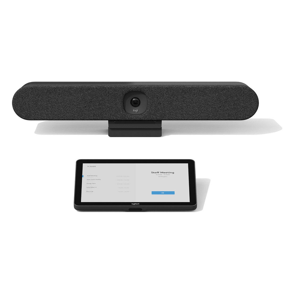 Logitech Tap IP Appliance Room Solutions Huddle + Small Rooms Video conferencing kit Tap IP Rally Bar Huddle