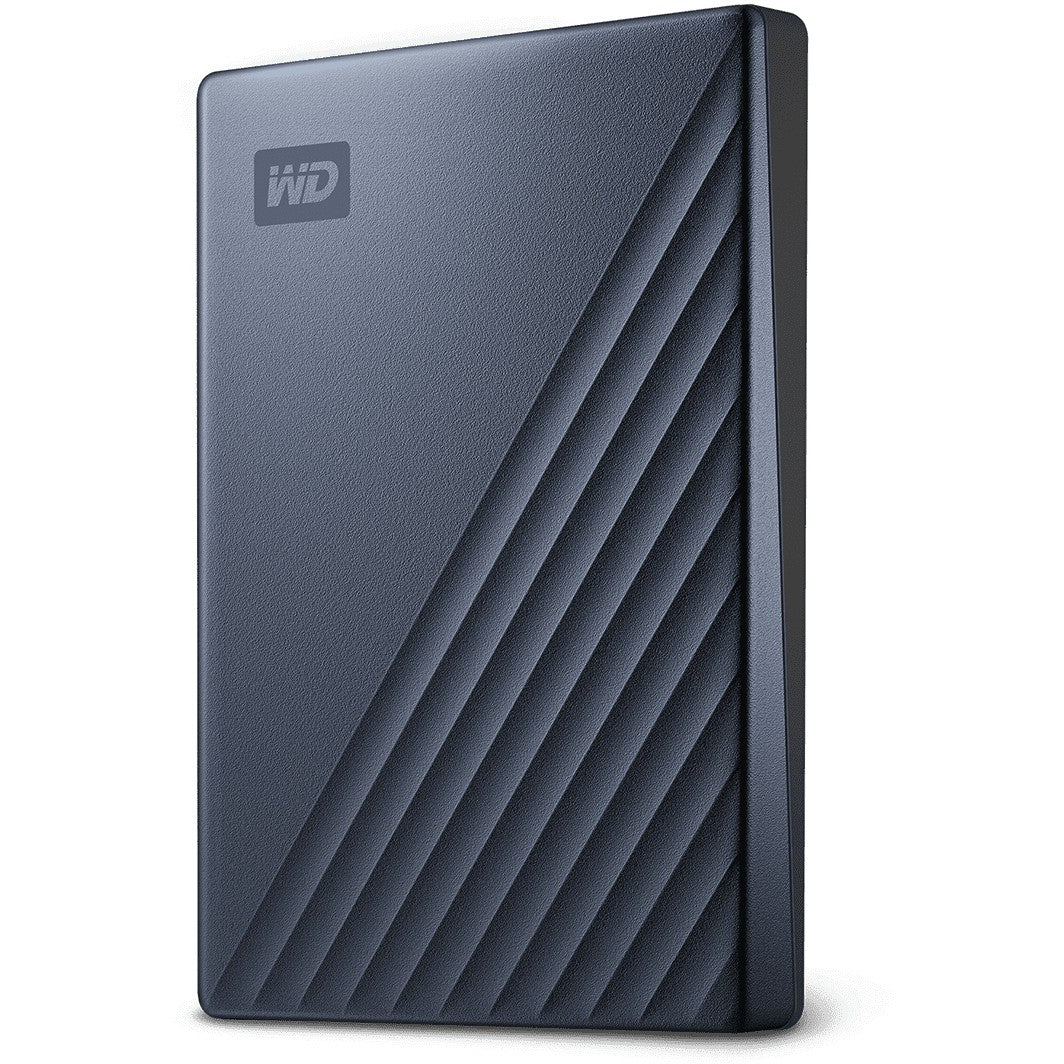 2,5" WD My Passport Ultra 5TB Blue USB-C/USB3.0 HDD 6,4cm 2,5Zoll Metal finish RTL portable extern