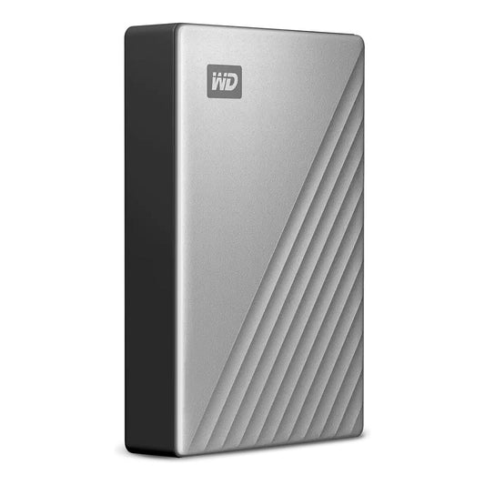 2,5" WD My Passport Ultra Mac 6TB Silver USB-C/USB3.0 HDD 6,35cm 2,5Zoll Metal finish RTL portable external