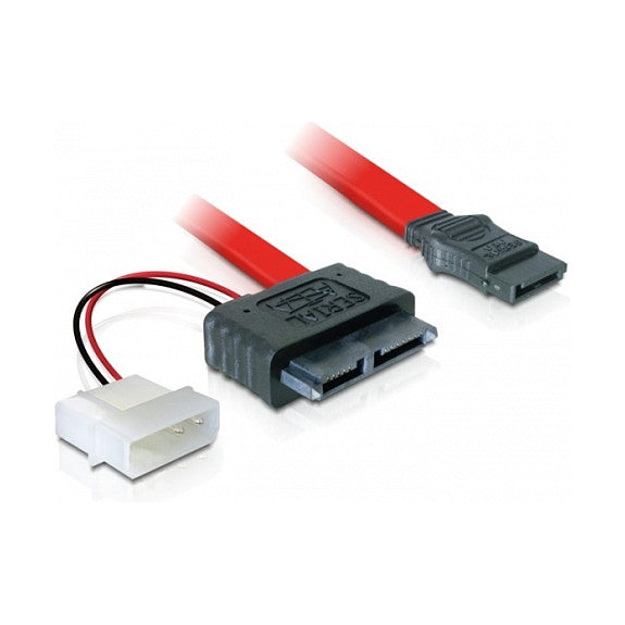 SATA -> 2pin Power + SATA Slimline