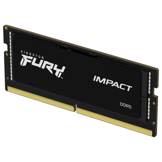 16GB Kingston SO-DIMM 4800 (schwarz, KF548S38IB-16, Impact, INTEL XMP)