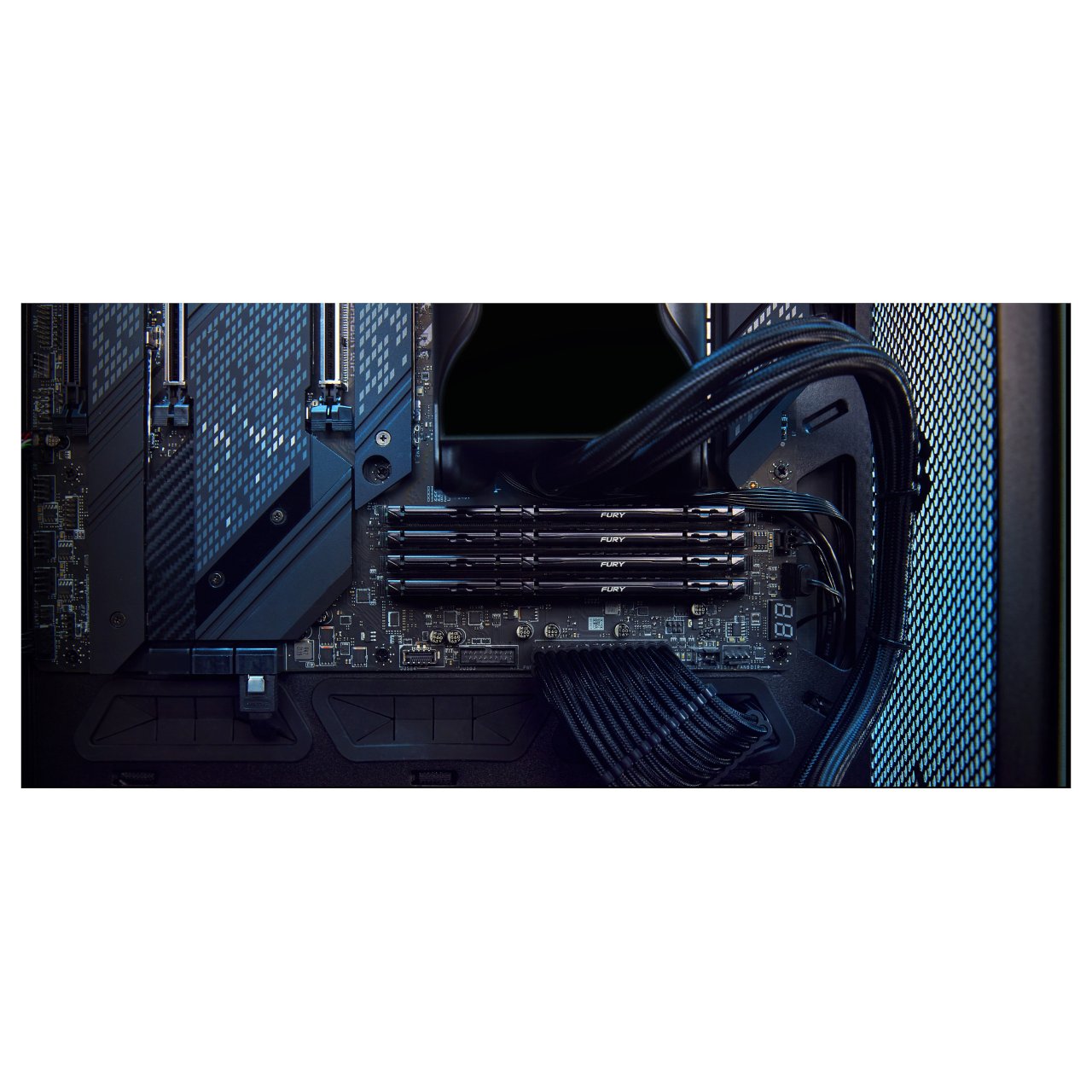 KINGSTON 16GB 5200MHz DDR5 CL40 DIMM Kit of 2 FURY Beast Black