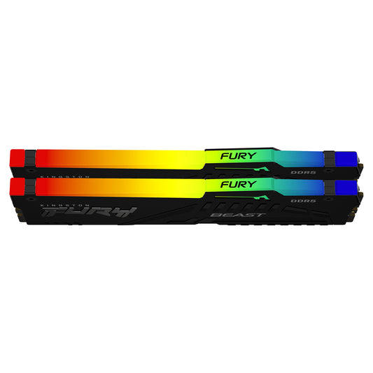 KINGSTON 16GB 6000MT/s DDR5 CL36 DIMM Kit of 2 FURY Beast RGB EXPO