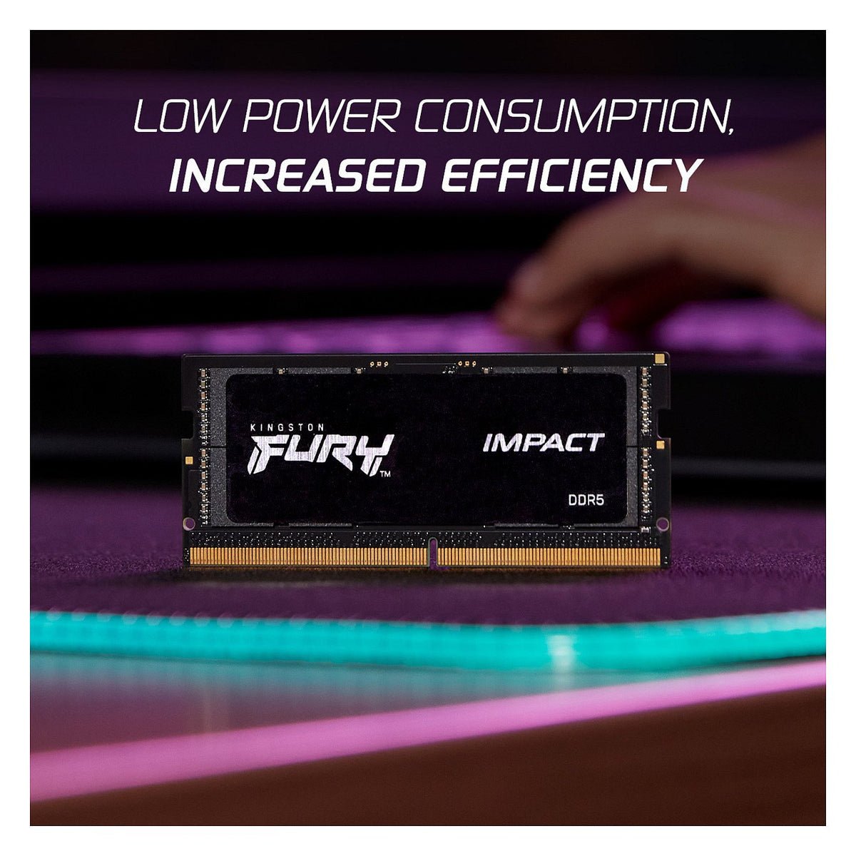 SO KINGSTON 32GB 5600MT/s DDR5 CL40 SODIMM Kit of 2 FURY Impact PnP