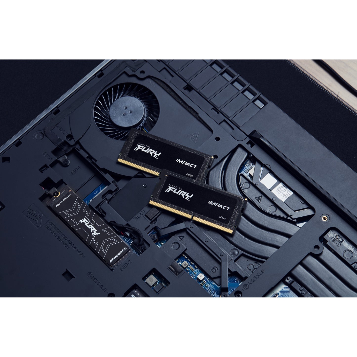 SO KINGSTON FURY Impact 32GB 6400MT/s DDR5 CL38 SODIMM Kit of 2 XMP