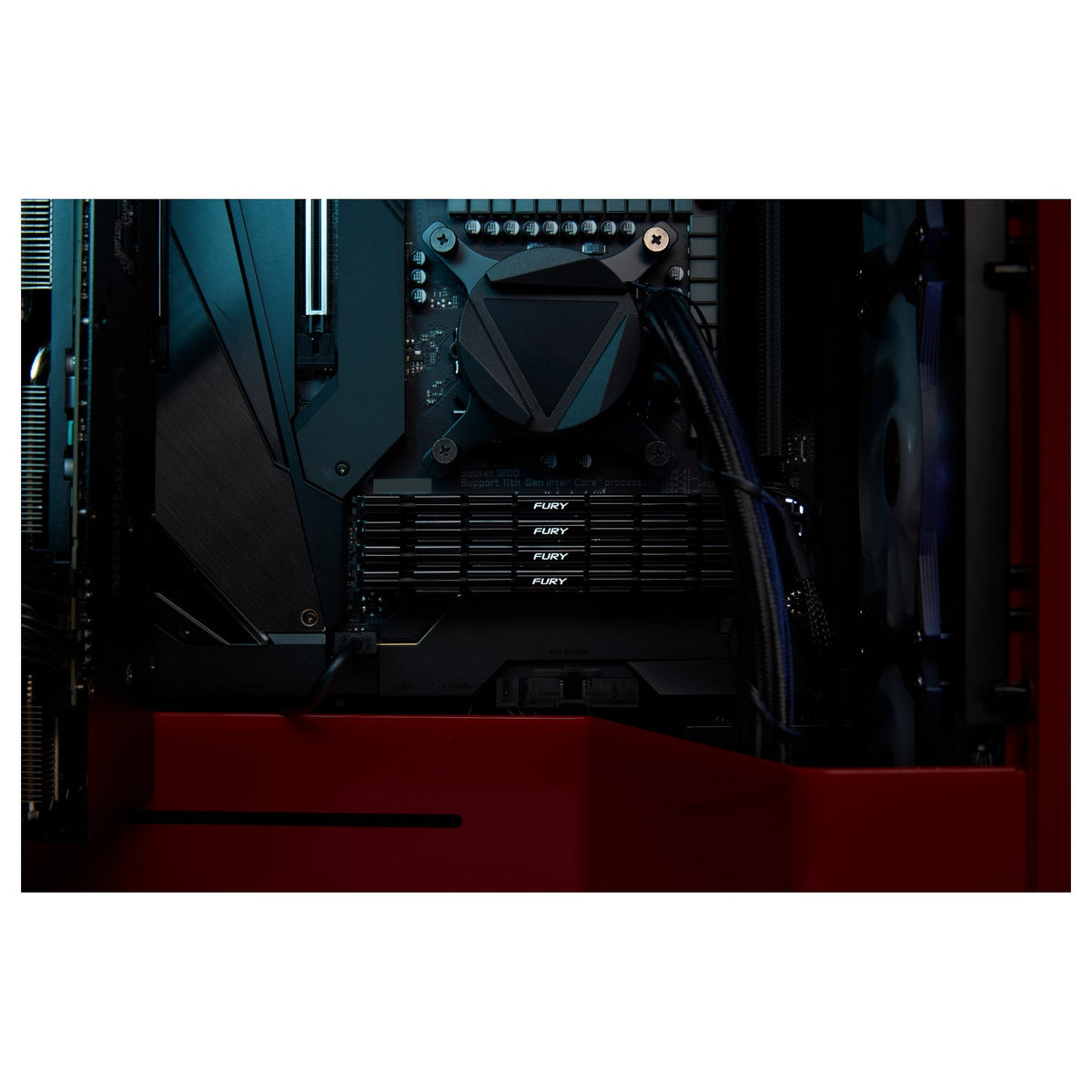 KINGSTON 32GB 3600MT/s DDR4 CL16 DIMM Kit of 2 1Gx8 FURY Renegade Black