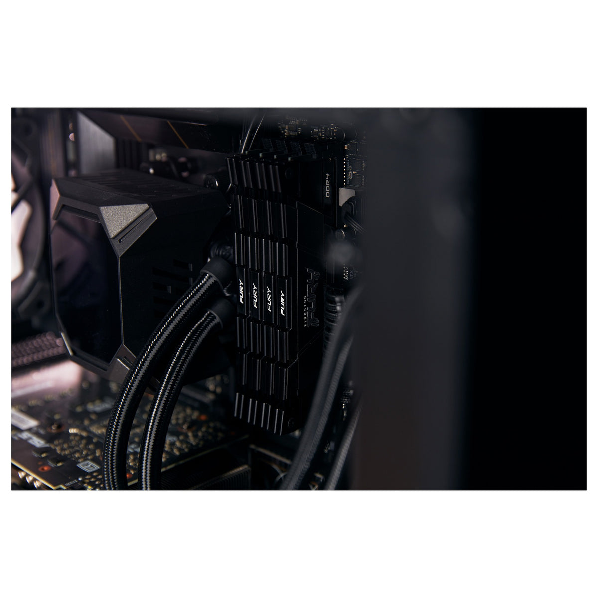 KINGSTON 32GB 3600MT/s DDR4 CL16 DIMM Kit of 2 1Gx8 FURY Renegade Black
