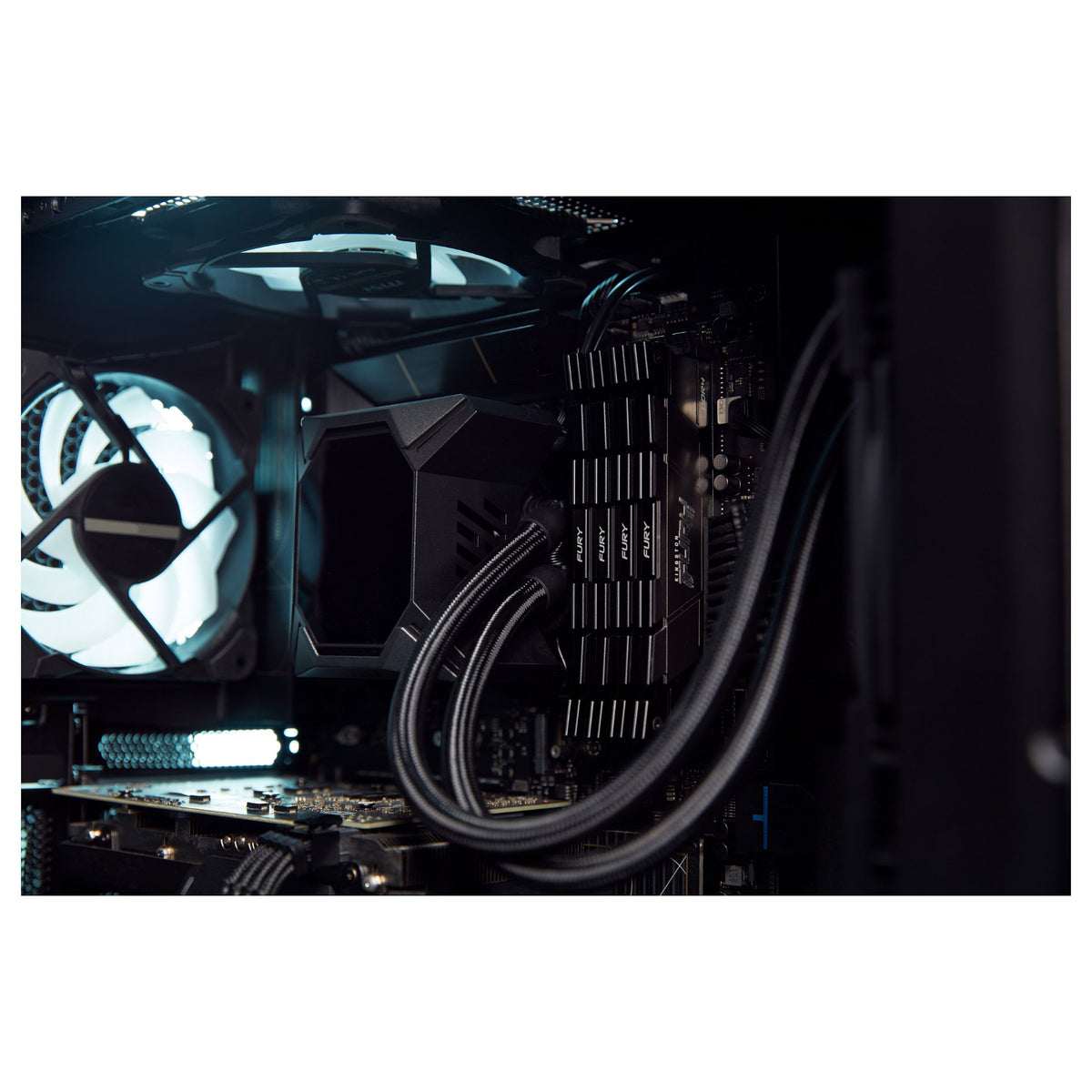 KINGSTON 32GB 3600MT/s DDR4 CL16 DIMM Kit of 2 1Gx8 FURY Renegade Black