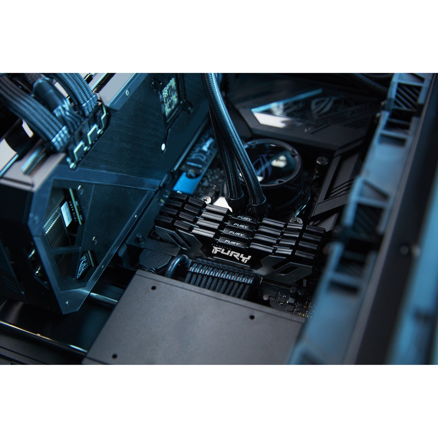 KINGSTON 32GB 8000MT/s DDR5 CL38 DIMM Kit of 2 FURY Renegade Silver XMP