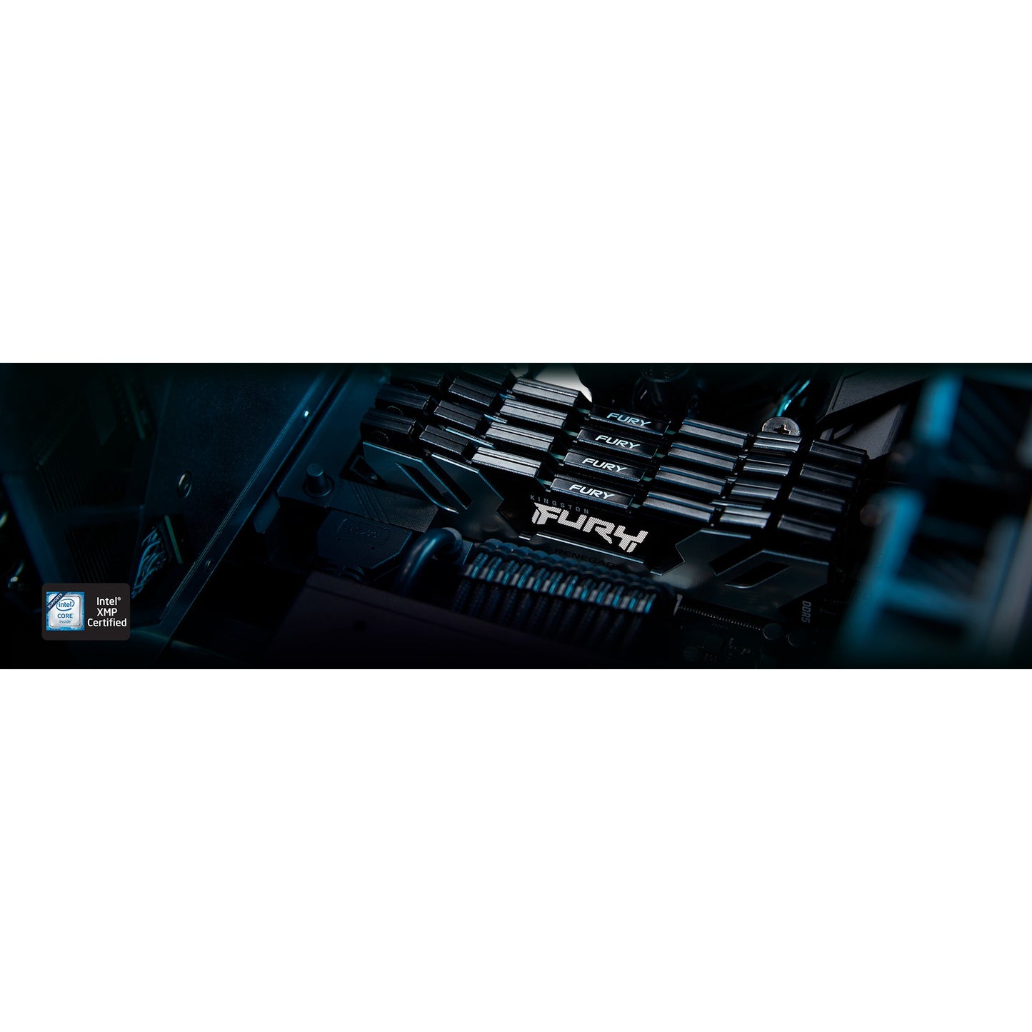 KINGSTON 32GB 8000MT/s DDR5 CL38 DIMM Kit of 2 FURY Renegade Silver XMP