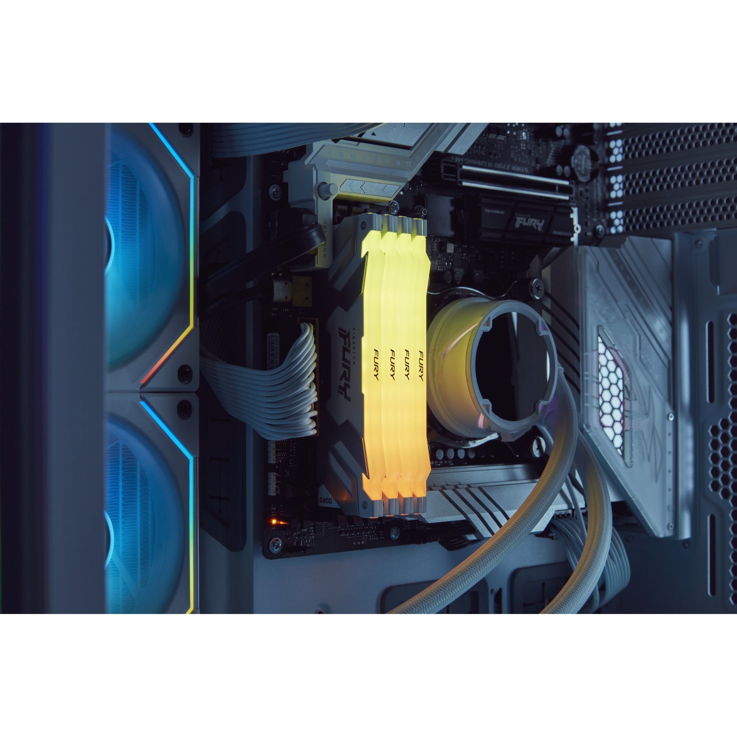 KINGSTON 64GB 6400MT/s DDR5 CL32 DIMM Kit of 2 FURY Renegade RGB XMP