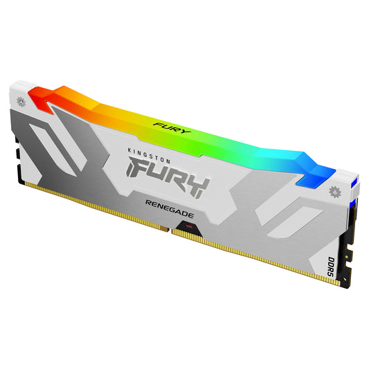 KINGSTON 64GB 6400MT/s DDR5 CL32 DIMM Kit of 2 FURY Renegade RGB White XMP