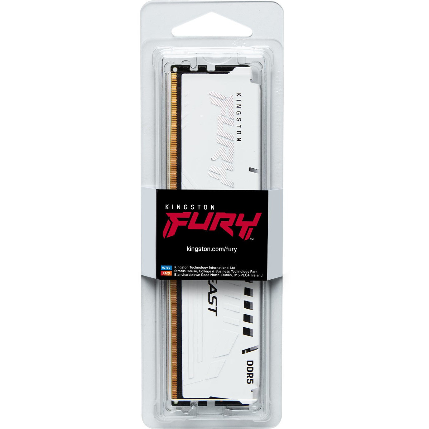 KINGSTON 32GB 6400MT/s DDR5 CL32 DIMM FURY Beast White EXPO