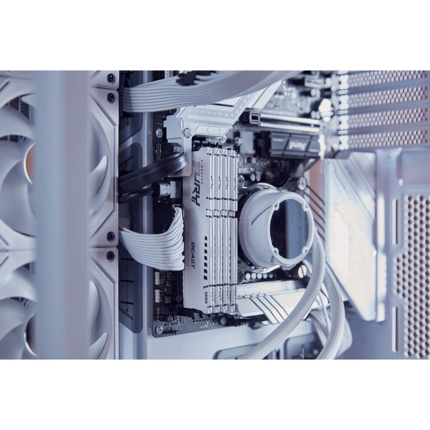 KINGSTON 32GB 6400MT/s DDR5 CL32 DIMM FURY Beast White EXPO