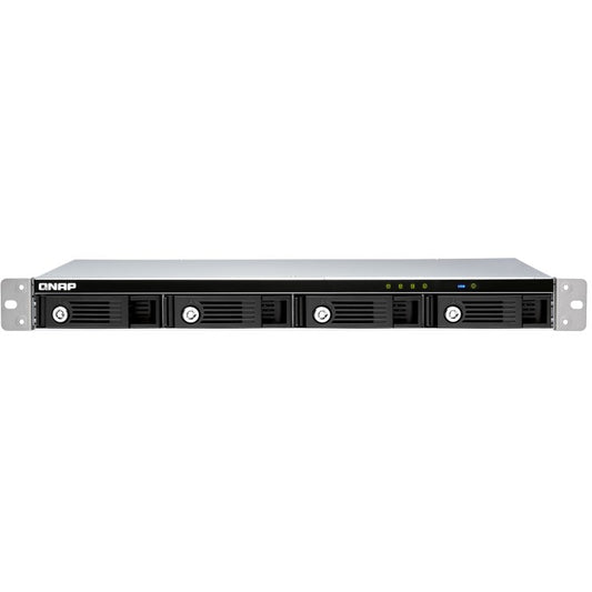 QNAP 4-bay 1U 12 short-depth rackmount 3.5in SATA HDD USB 3.0 type-C hardware RAID external enclosure