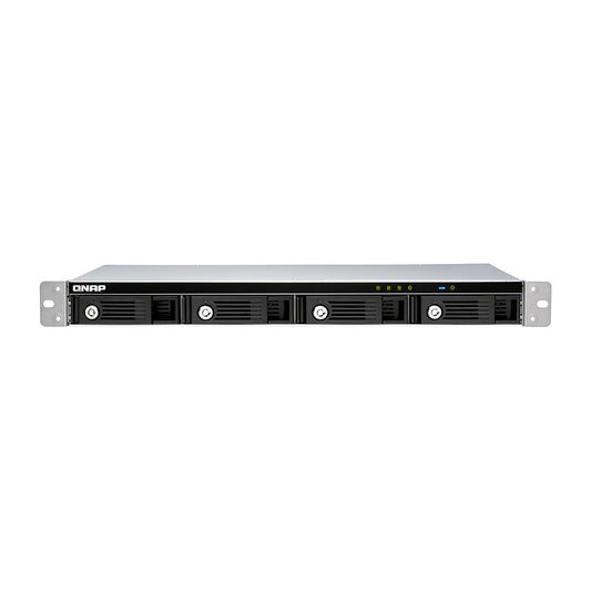 QNAP 4-bay 1U 12 short-depth rackmount 3.5in SATA HDD USB 3.0 type-C hardware RAID external enclosure