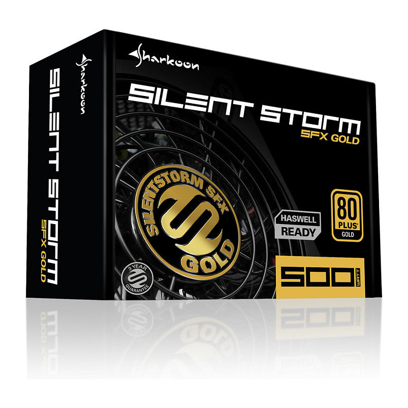 500W Sharkoon SilentStorm SFX 500 80+ Gold