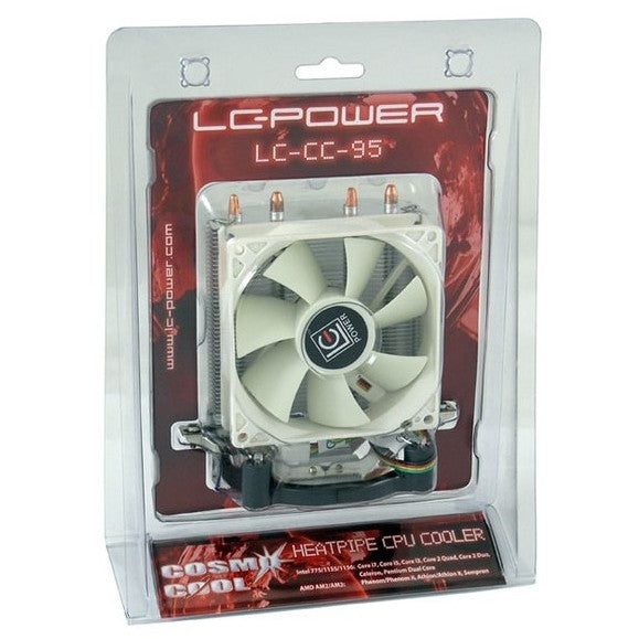 K Cooler Multi LC-Power LC-CC-95 Tower | FMx.AM3/4/5.115x; 1200. 1700 TDP 130W