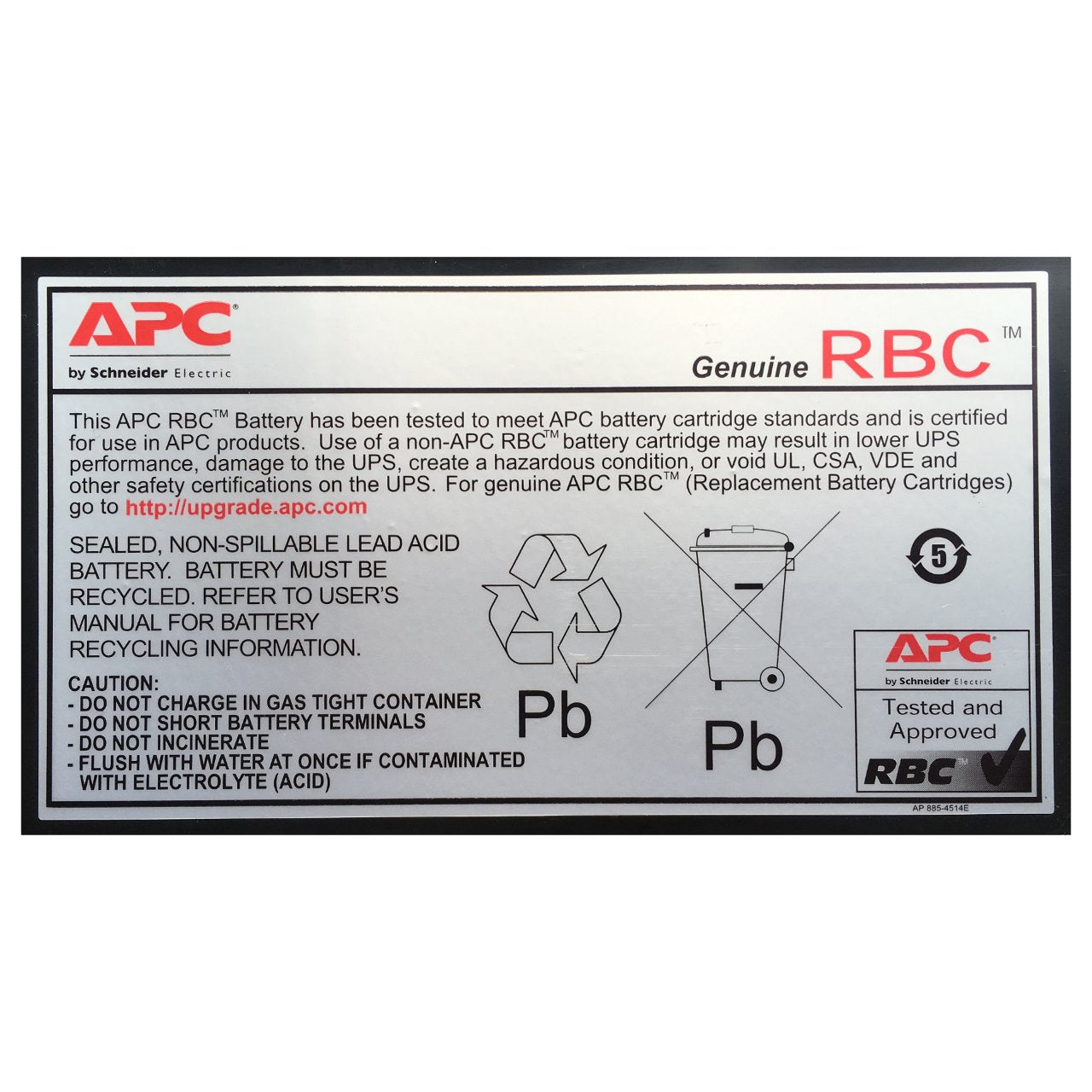APC Ersatzbatterie Nr.11 RBC11