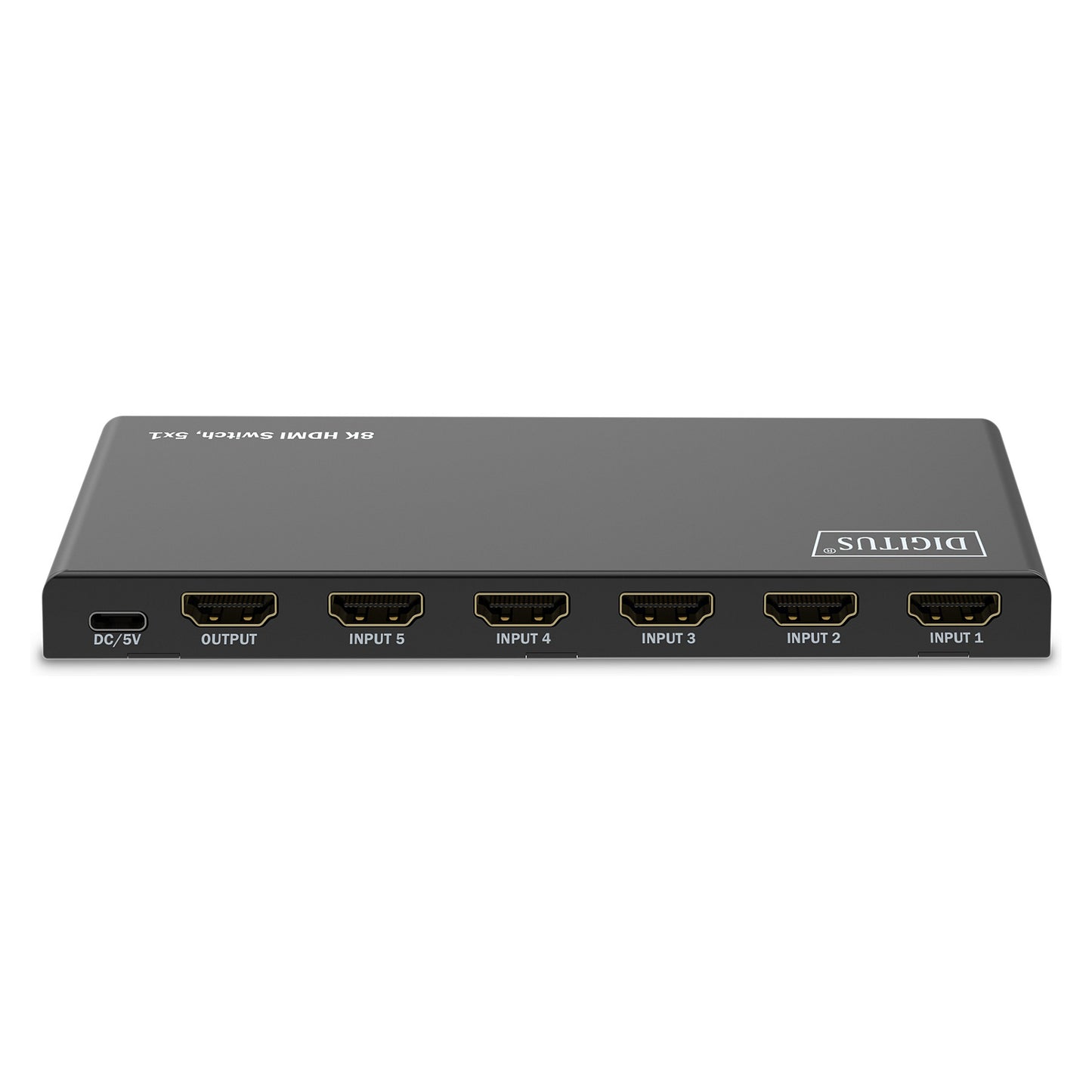 DIGITUS HDMI Switch, 5x1 8K/60Hz HDR, HDCP 2.3