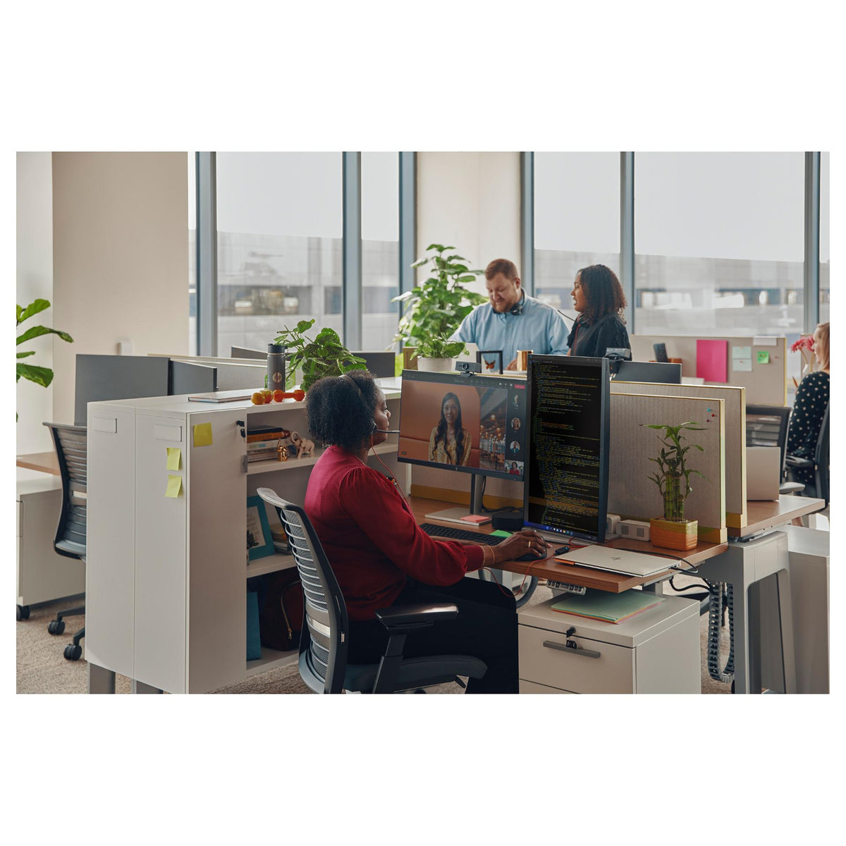 HP Poly Blackwire 3310 Monaural Microsoft Teams Certified USB-C Headset +USB-C/A Adapter (212703-01)