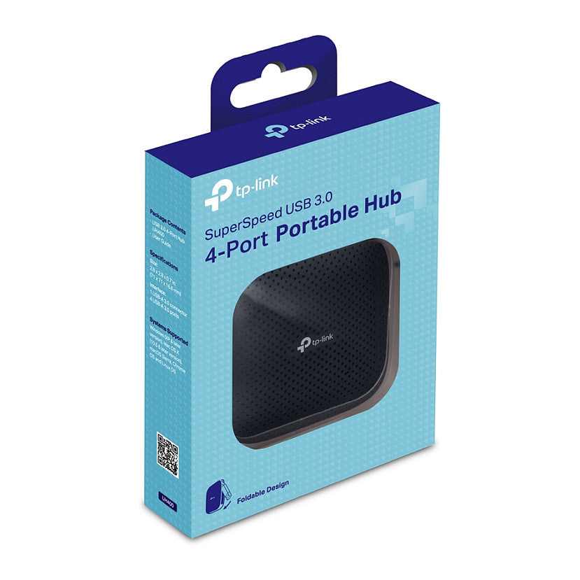 USB3.0 HUB 4Port TP-Link UH400 SuperSpeed 5Gbit/s passiv Black