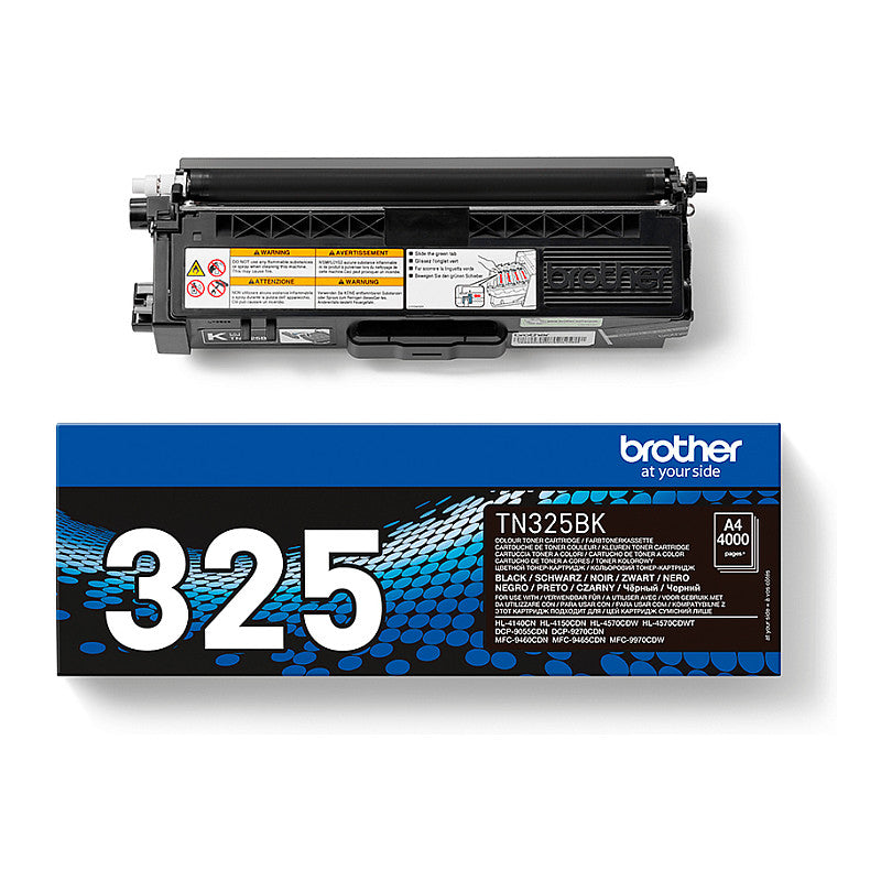 Brother Toner TN-325BK Schwarz bis zu 4.000 Seiten nach ISO 19798