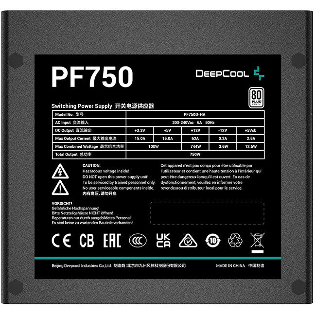 750 W DeepCool PF750