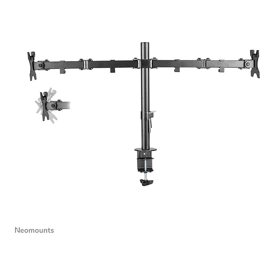 Neomounts FPMA-D550DBLACK Tischhalterung für zwei Flachbildschirme bis 32" - Schwarz