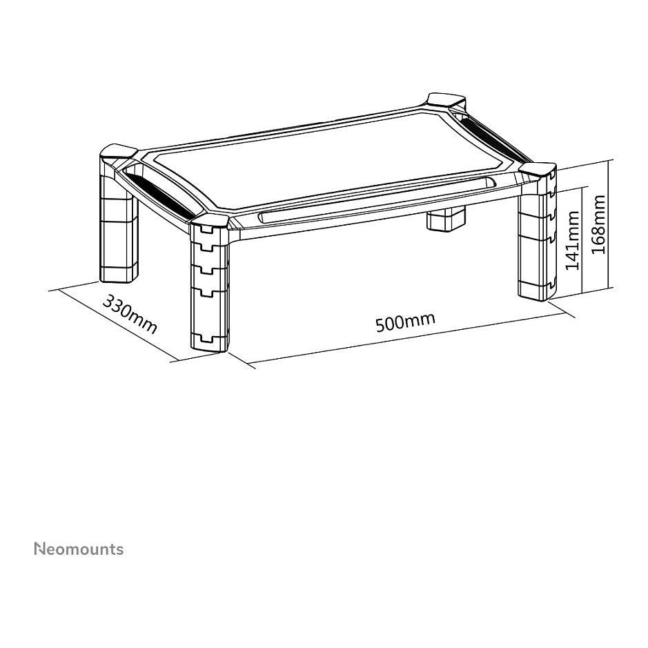 Neomounts NSMONITOR20 Monitorständer für Flachbildschirme.