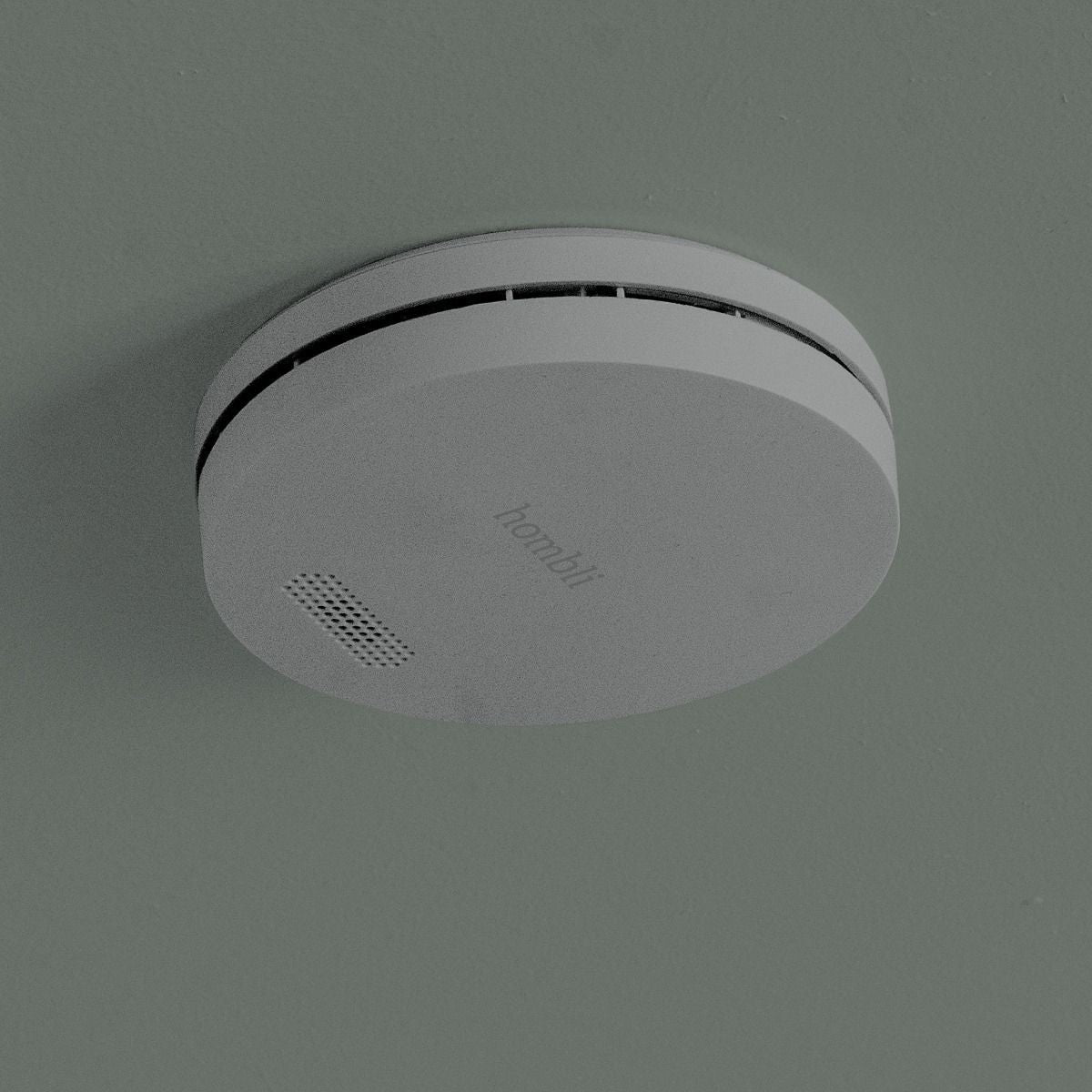 Hombli smarter Rauchmelder grau