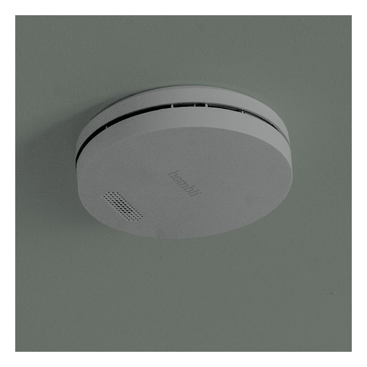 Hombli smarter Rauchmelder grau