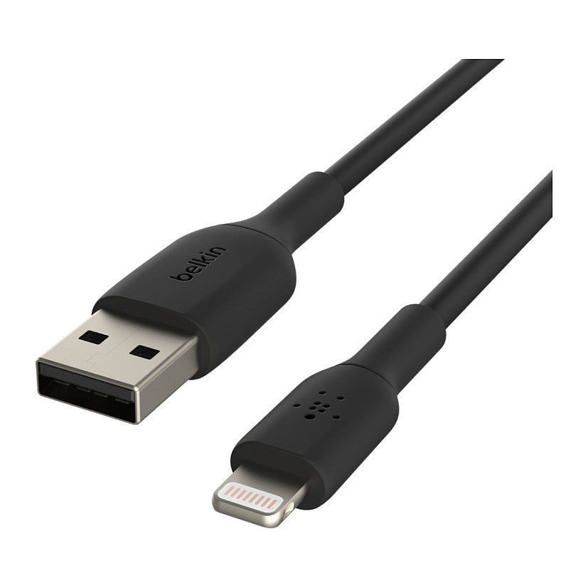 Belkin Lightning Lade/Sync Kabel PVC mfi zertifiziert 1m black